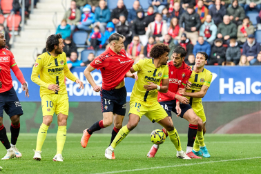 Jugadas del encuentro de la Jornada 22 de LaLiga EA Sports disputado este sábado, 31 de enero, en el estadio de El Sadar