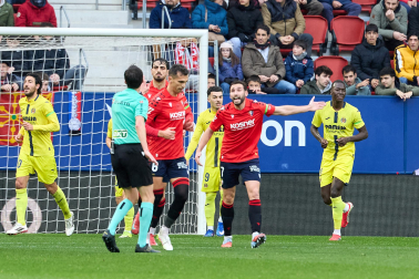 Jugadas del encuentro de la Jornada 22 de LaLiga EA Sports disputado este sábado, 31 de enero, en el estadio de El Sadar