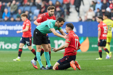 Jugadas del encuentro de la Jornada 22 de LaLiga EA Sports disputado este sábado, 31 de enero, en el estadio de El Sadar