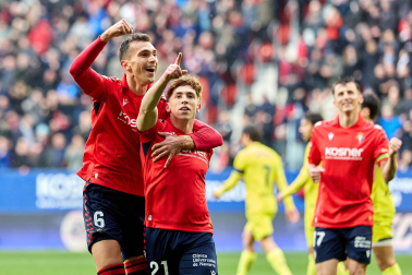 Jugadas del encuentro de la Jornada 22 de LaLiga EA Sports disputado este sábado, 31 de enero, en el estadio de El Sadar