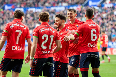 Jugadas del encuentro de la Jornada 22 de LaLiga EA Sports disputado este sábado, 31 de enero, en el estadio de El Sadar