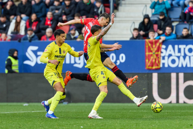 Jugadas del encuentro de la Jornada 22 de LaLiga EA Sports disputado este sábado, 31 de enero, en el estadio de El Sadar