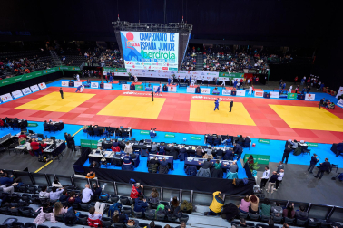 El Pabellón Navarra Arena acogió los campeonatos de España Júnior con la presencia de 18 federaciones regionales