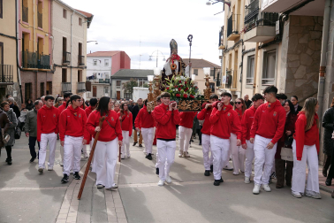Procesión de San Blas en Milagro.
