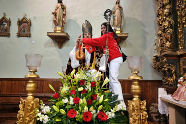 Procesión de San Blas en Milagro.