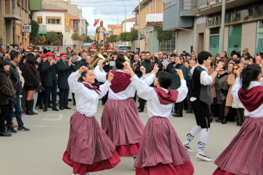 Procesión de San Blas en Ribaforada.