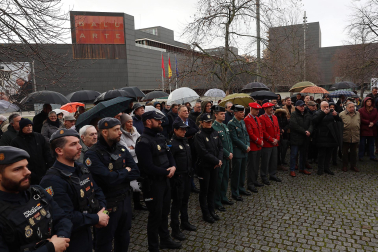 Fotos del homenaje a las víctimas del terrorismo en Pamplona