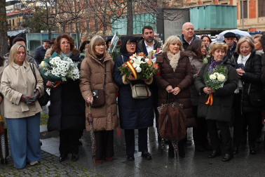 Fotos del homenaje a las víctimas del terrorismo en Pamplona