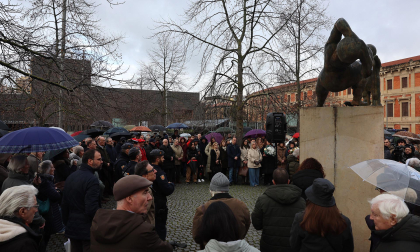Fotos del homenaje a las víctimas del terrorismo en Pamplona