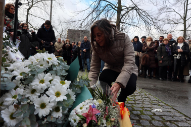 Fotos del homenaje a las víctimas del terrorismo en Pamplona