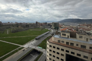 Vista desde el inmueble disponible en el Edificio de los Txistus