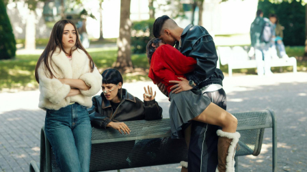 Una escena de la serie 'Millennial mal' rodada en la upna