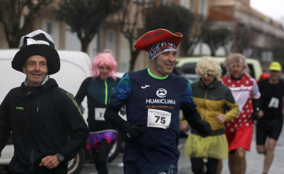 Berriozar acogió la prueba sobre 5 kilómetros en una jornada marcada por el mal tiempo y la lluvia