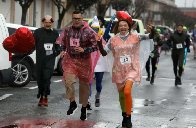Berriozar acogió la prueba sobre 5 kilómetros en una jornada marcada por el mal tiempo y la lluvia