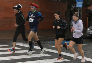 Berriozar acogió la prueba sobre 5 kilómetros en una jornada marcada por el mal tiempo y la lluvia