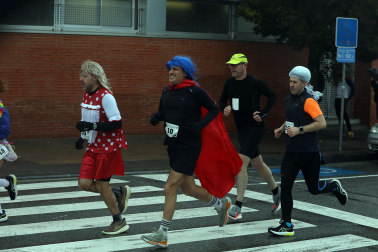 Berriozar acogió la prueba sobre 5 kilómetros en una jornada marcada por el mal tiempo y la lluvia