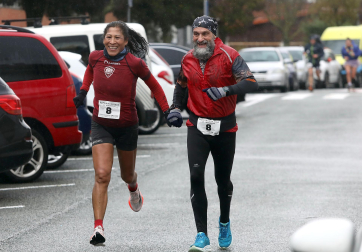 Berriozar acogió la prueba sobre 5 kilómetros en una jornada marcada por el mal tiempo y la lluvia