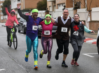 Berriozar acogió la prueba sobre 5 kilómetros en una jornada marcada por el mal tiempo y la lluvia