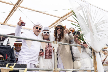 Desfile de carrozas en los Carnavales de Santesteban