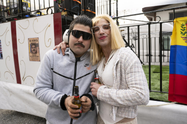 Desfile de carrozas en los Carnavales de Santesteban