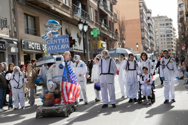 Carrozas, disfraces, color, música y alegría este domingo 15 de febrero en el desfile de carnaval en Tudela