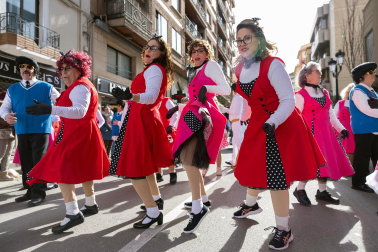 Carrozas, disfraces, color, música y alegría este domingo 15 de febrero en el desfile de carnaval en Tudela