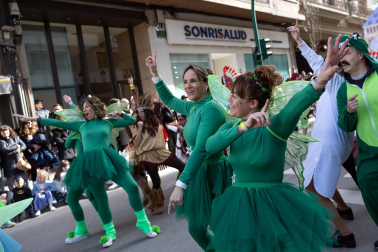Carrozas, disfraces, color, música y alegría este domingo 15 de febrero en el desfile de carnaval en Tudela