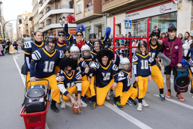 Carrozas, disfraces, color, música y alegría este domingo 15 de febrero en el desfile de carnaval en Tudela
