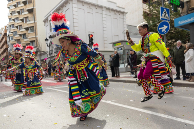 Carrozas, disfraces, color, música y alegría este domingo 15 de febrero en el desfile de carnaval en Tudela