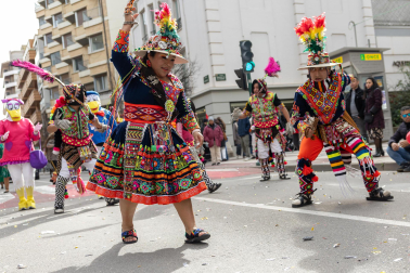 Carrozas, disfraces, color, música y alegría este domingo 15 de febrero en el desfile de carnaval en Tudela