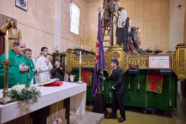 Fotos de la reapertura de la sede de la entidad en Pamplona tras meses de reformas