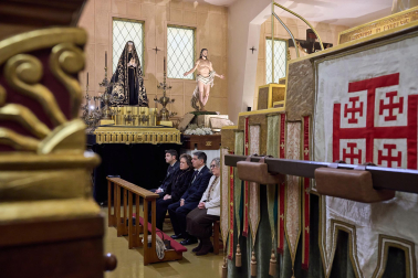 Fotos de la reapertura de la sede de la entidad en Pamplona tras meses de reformas