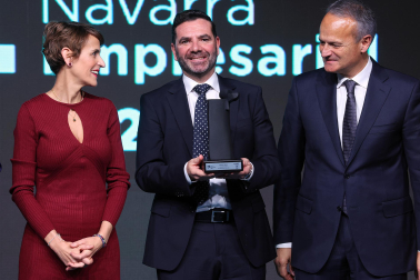 Fotos de la entrega del Premio Navarra Empresarial 2026 en el pabellón Navarra Arena