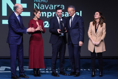 Fotos de la entrega del Premio Navarra Empresarial 2026 en el pabellón Navarra Arena
