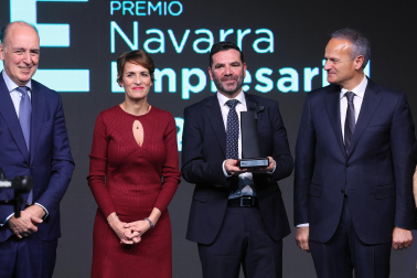 Fotos de la entrega del Premio Navarra Empresarial 2026 en el pabellón Navarra Arena