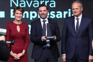 Fotos de la entrega del Premio Navarra Empresarial 2026 en el pabellón Navarra Arena