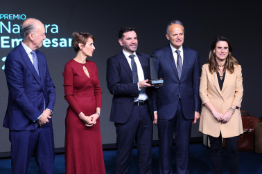 Fotos de la entrega del Premio Navarra Empresarial 2026 en el pabellón Navarra Arena