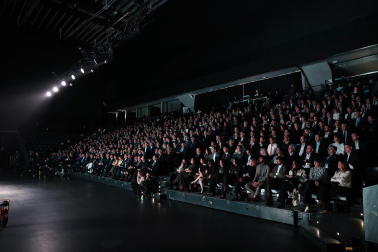 Fotos de la entrega del Premio Navarra Empresarial 2026 en el pabellón Navarra Arena