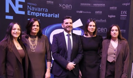 Sergio Beni (Elaborados Naturales) recibió el Premio Navarra Empresarial 2026