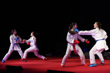 Reconocimiento a los deportistas destacados en el año 2025 durante la ceremonia celebrada en el pabellón Navarra Arena