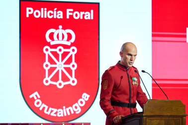 Foto del Día de la Policía Foral.