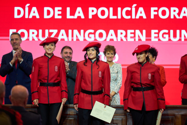 Foto del Día de la Policía Foral.