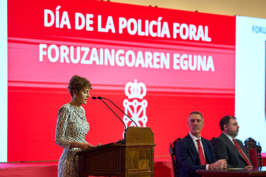 Foto del Día de la Policía Foral.