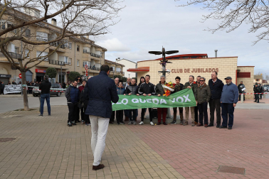 Acto de Vox en Caparroso en homenaje a Pablo Rada.