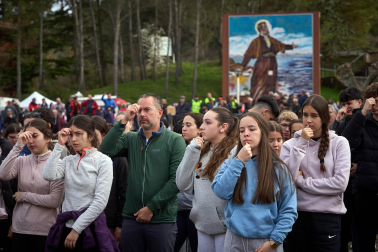 Misa del Peregrino, este sábado 7 de marzo, en la explanada del Castillo de Javier.