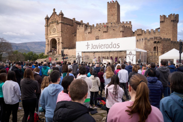Misa del Peregrino, este sábado 7 de marzo, en la explanada del Castillo de Javier.