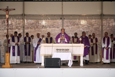 Misa del Peregrino, este sábado 7 de marzo, en la explanada del Castillo de Javier.