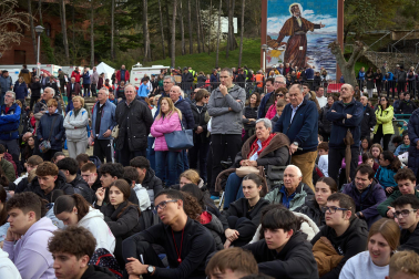 Misa del Peregrino, este sábado 7 de marzo, en la explanada del Castillo de Javier.