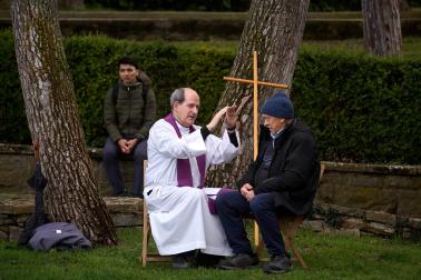 Misa del Peregrino, este sábado 7 de marzo, en la explanada del Castillo de Javier.
