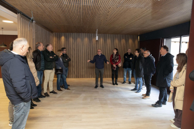 Fotos del primer centro de día municipal para personas mayores en el barrio de la Rochapea de Pamplona